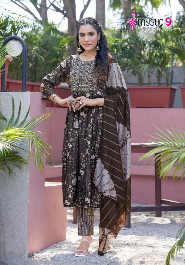 Mystic 9 Malhar Vol 01 Casual Wear Ready Made Collection